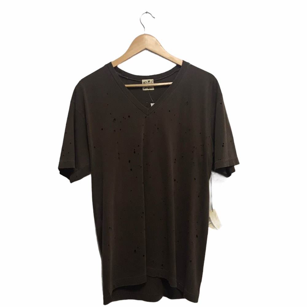 Rockstar Sushi Distressed Tee L